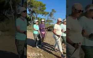Marche Nordique Zen et Santé aux Salins
